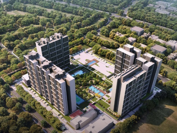 Godrej Woods, Sector-43, Noida 4 bhk apartment for sell 3367 Sq ft.