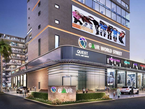 Gaur World Street 220 sq-Ft Gaur World Street Greater Noida